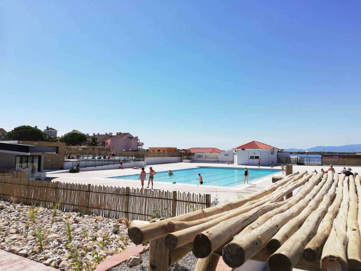 Appartement Tout Confort A Cap Coudalere Avec Vue Magnifique Sur Le Canigou Au Bord Du Lac - Check In Automatise - Parking Gratuit - Aire De Jeux D'Enfants - Le Barcarès Exteriér fotografie